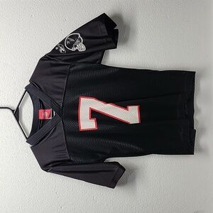 Kids Black Football Jersey